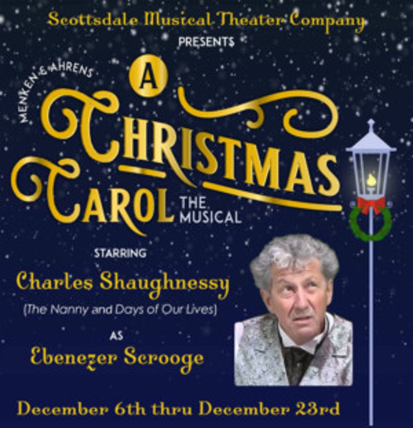 Charles Shaughnessy Returns To SMTC In A CHRISTMAS CAROL  Image