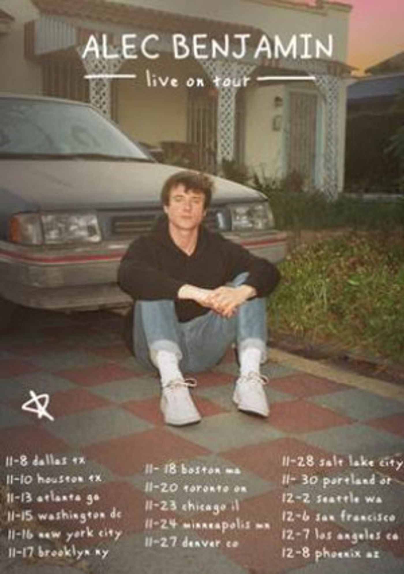 Alec Benjamin Announces Debut North American Headline Tour On Sale Today  Image