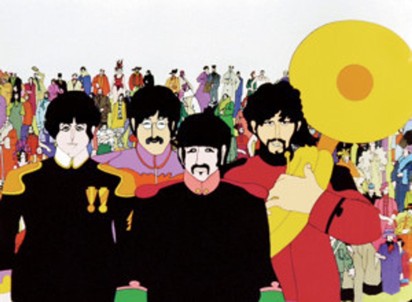 Beatles' YELLOW SUBMARINE With Sing-A-Long Titles Screens In Jaffrey  Image