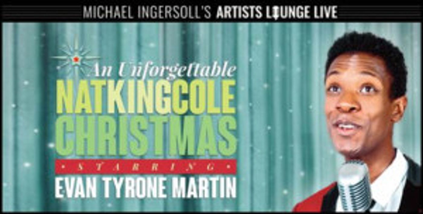 Evan Tyrone Martin Stars in AN UNFORGETTABLE NAT KING COLE CHRISTMAS at Aronoff Center This Winter  Image
