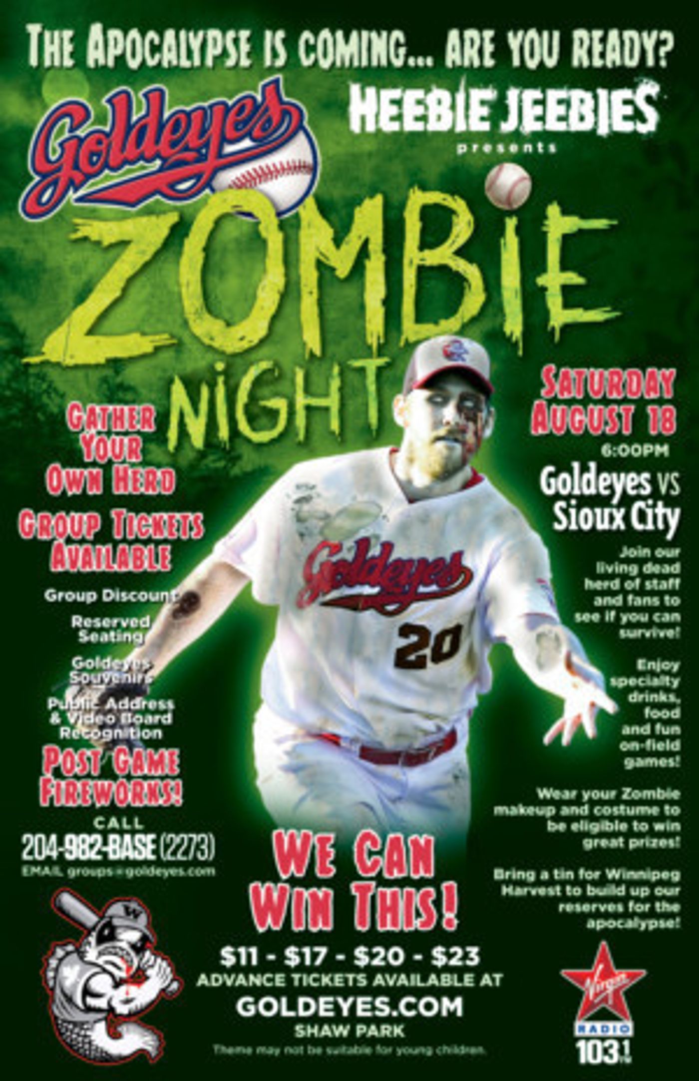 Zombies Invade Shaw Park Again at ZOMBIE NIGHT  Image