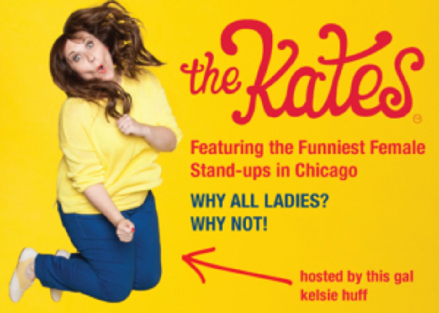 The Kates Come to Chicago Improv, Today  Image