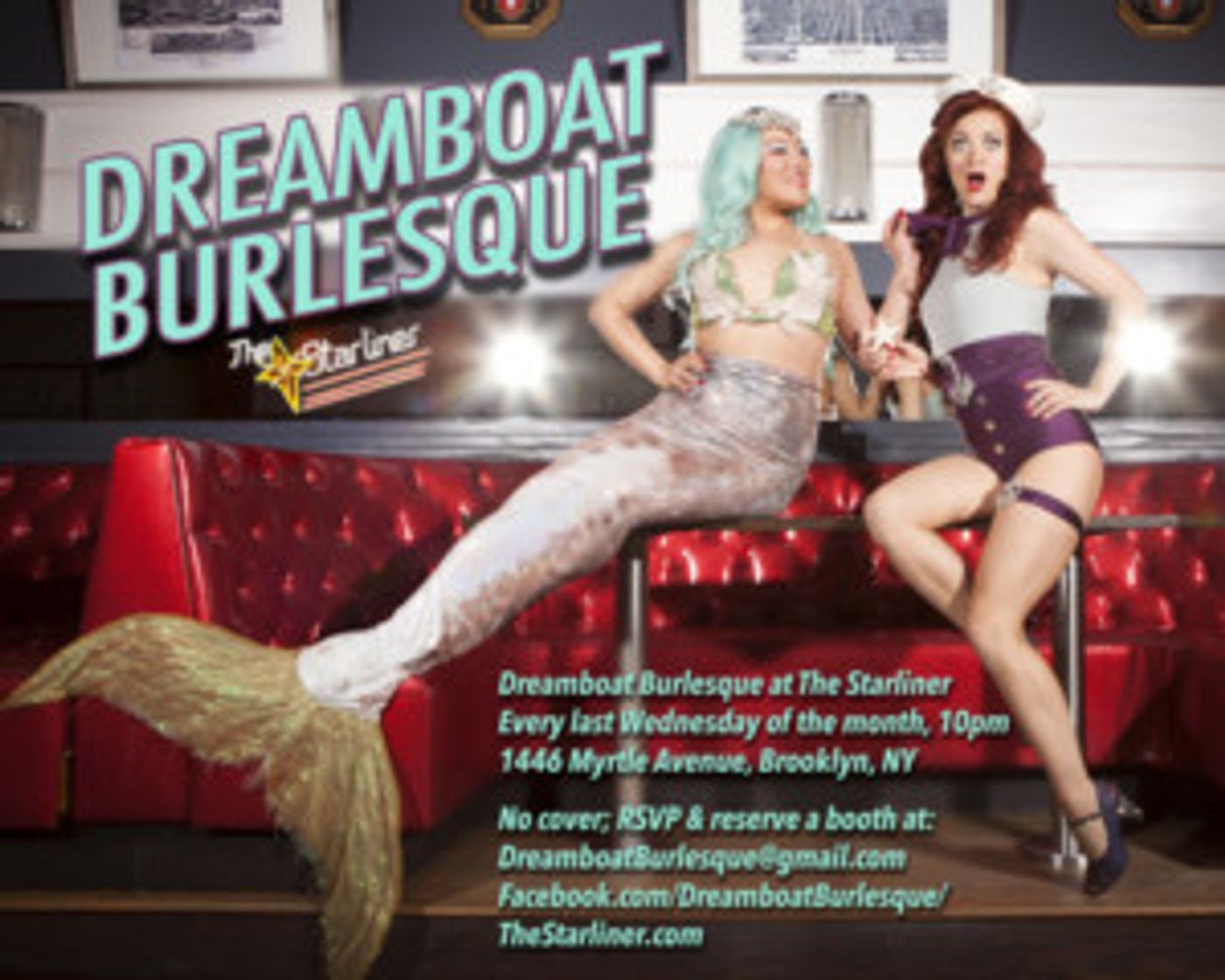 DREAMBOAT BURLESQUE Returns to Brooklyn at the End of the Month!  Image