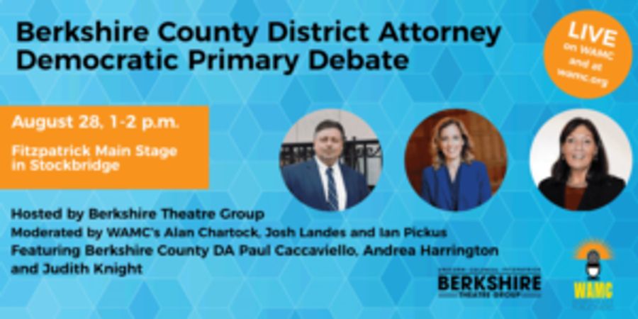 WAMC/Northeast Public Radio And BTG Set To Host A Live Debate On 8/28 At The Fitzpatrick Main Stage Image