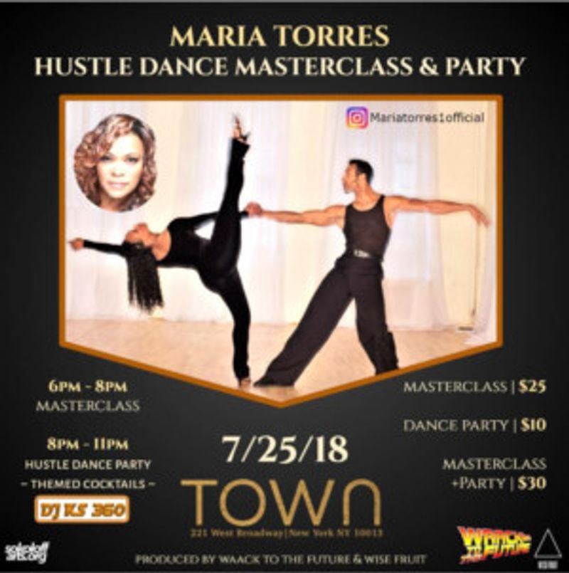 A Hustle Dance Masterclass & Social With Maria Torres Comes to Town Stages Image