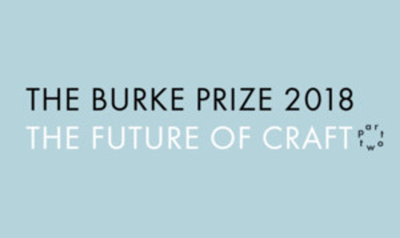 MAD Announces Burke Prize 2018 Finalists And Exhibition  Image