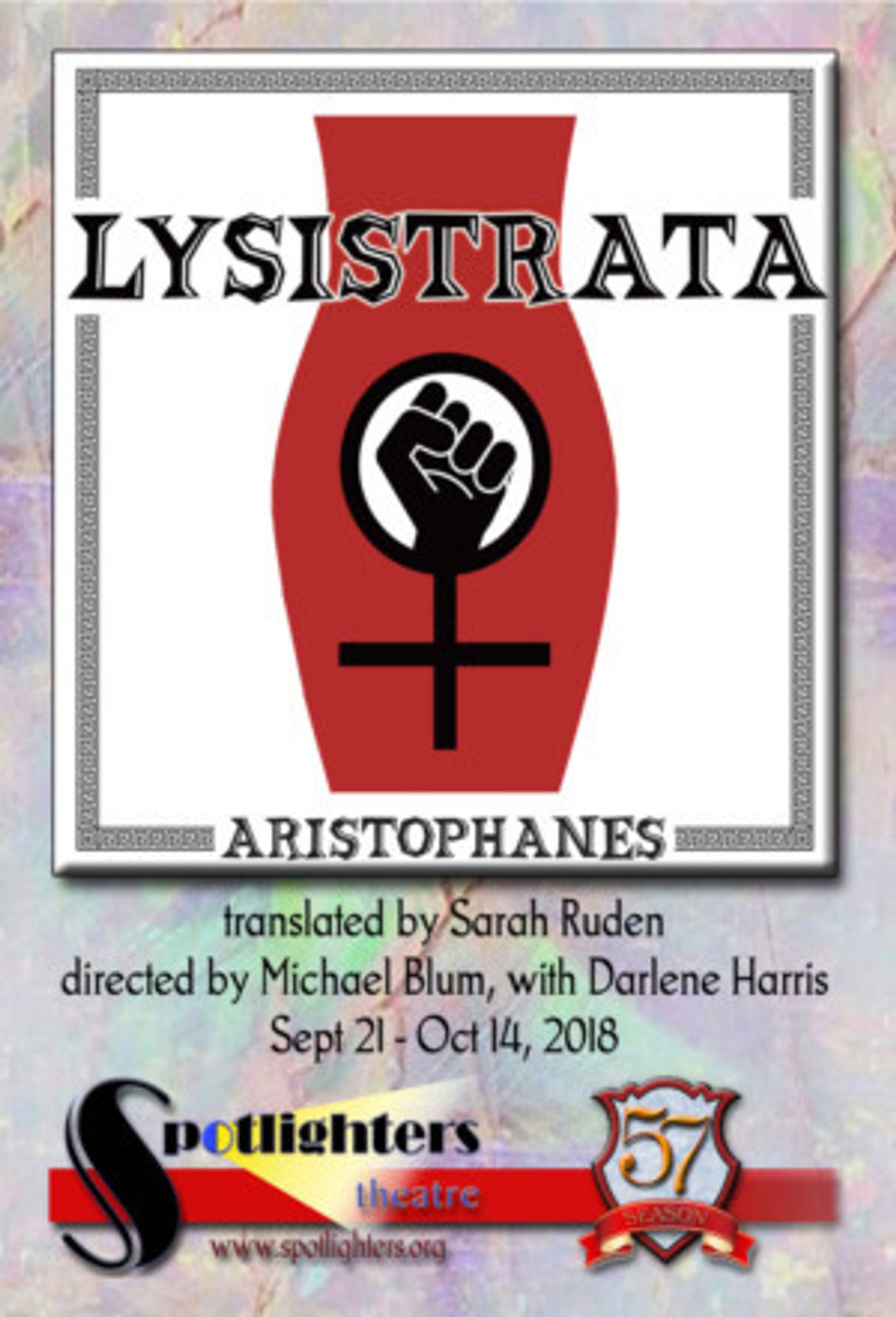 Spotlighters Announces New Event For 57th Season!  Image