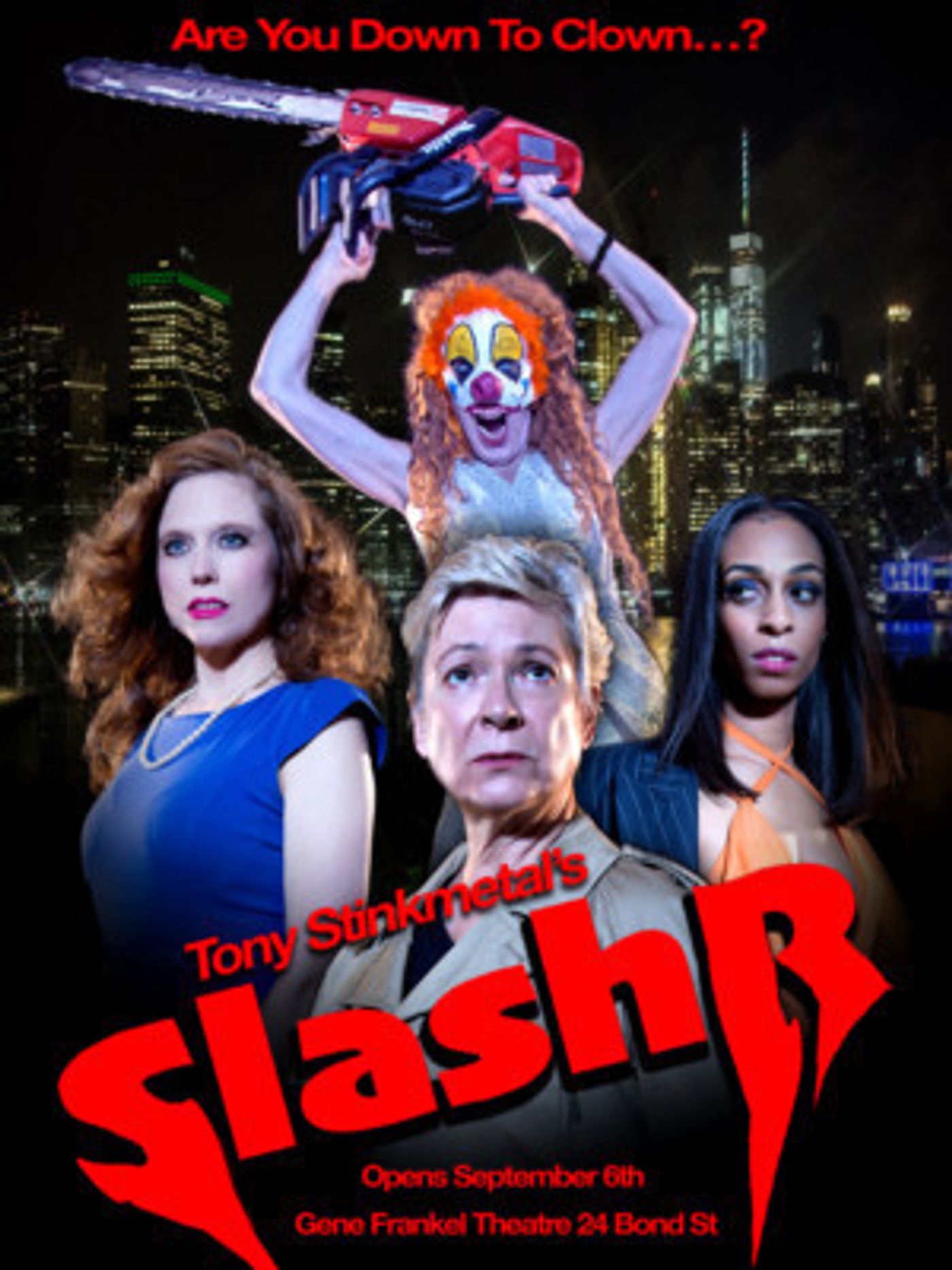 The World Premiere of Political Satire SLASHR Comes to Gene Frankel Theatre  Image