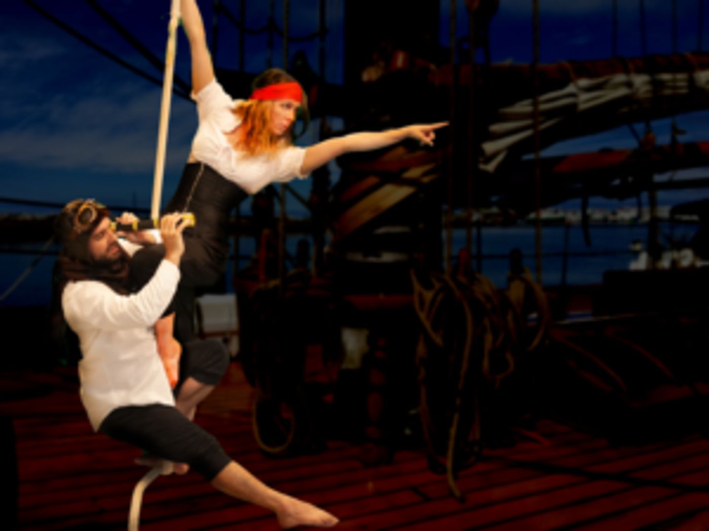 A Big Circus In A Little Space - Cirque Fou Opens Sept. 21 At Players' Ring  Image