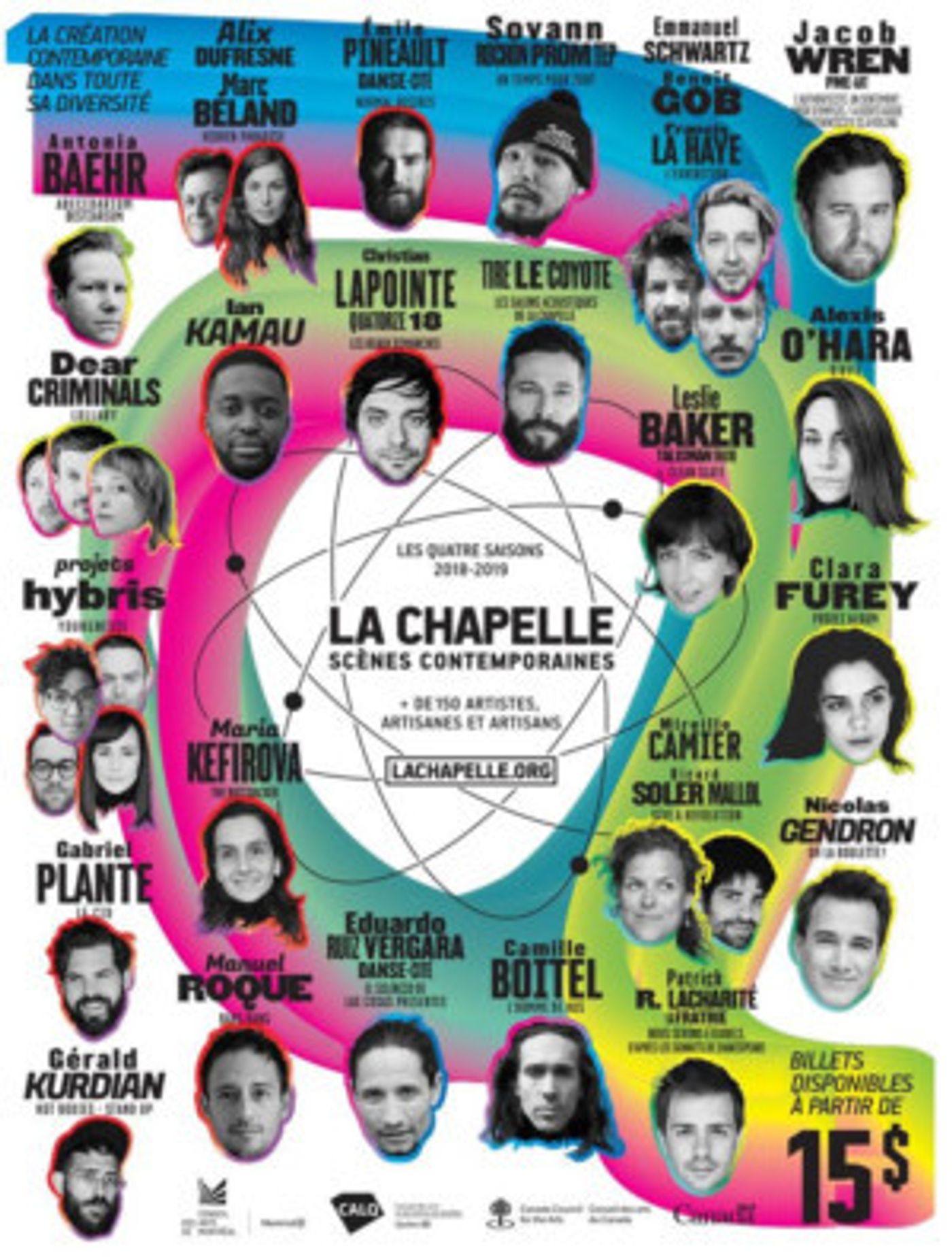 La Chapelle Announces 2018-2019 Programming  Image