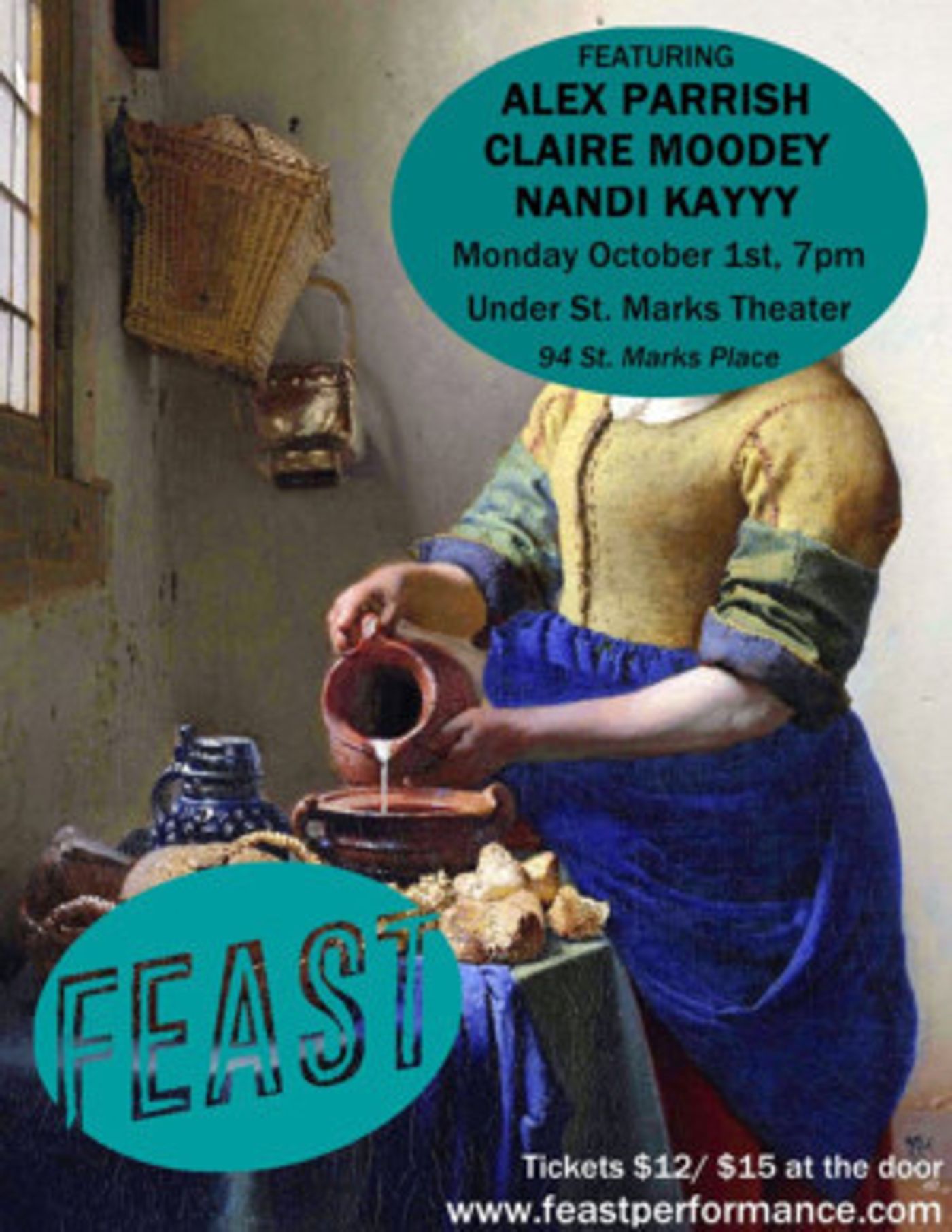 FEAST3 Opens This October At UNDER St. Marks Theater  Image