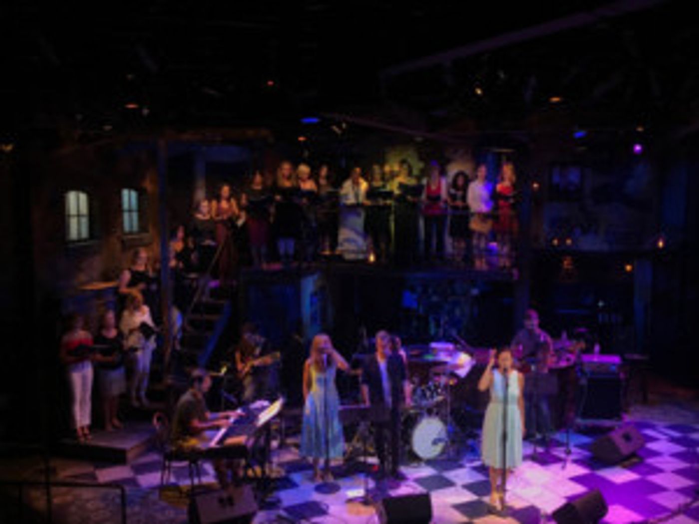 Local East End Female Vocalists Join Mandy Gonzalez As Back-up Choir At Bay Street Theater  Image