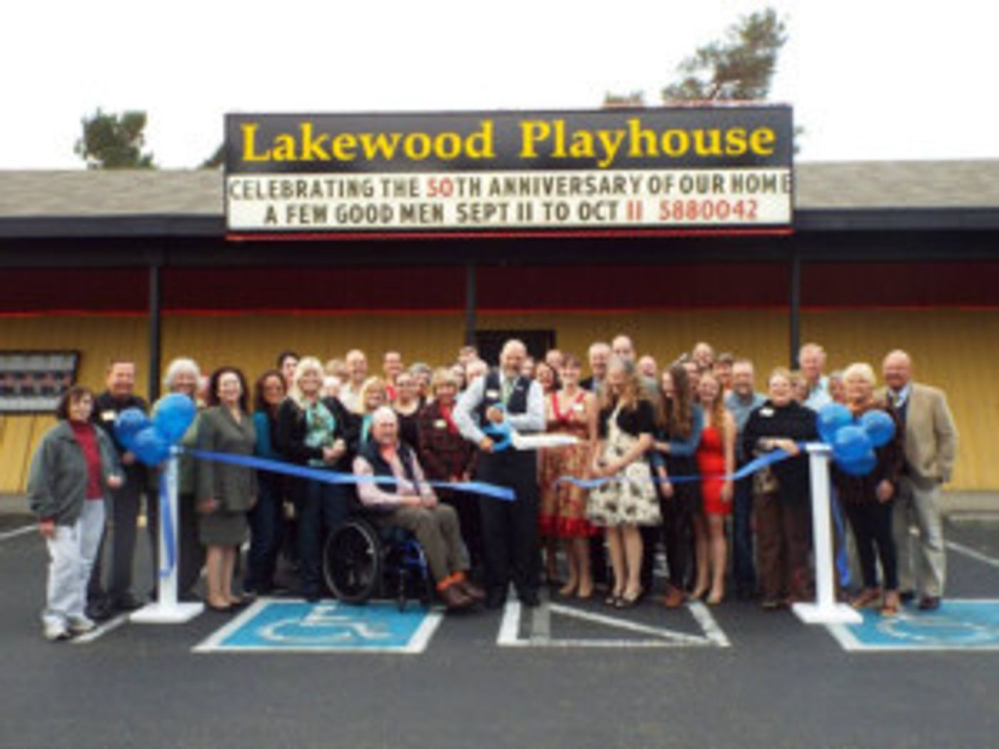 Lakewood Playhouse Announces 80th Anniversary Celebration, Reception And Ribbon Cutting  Image