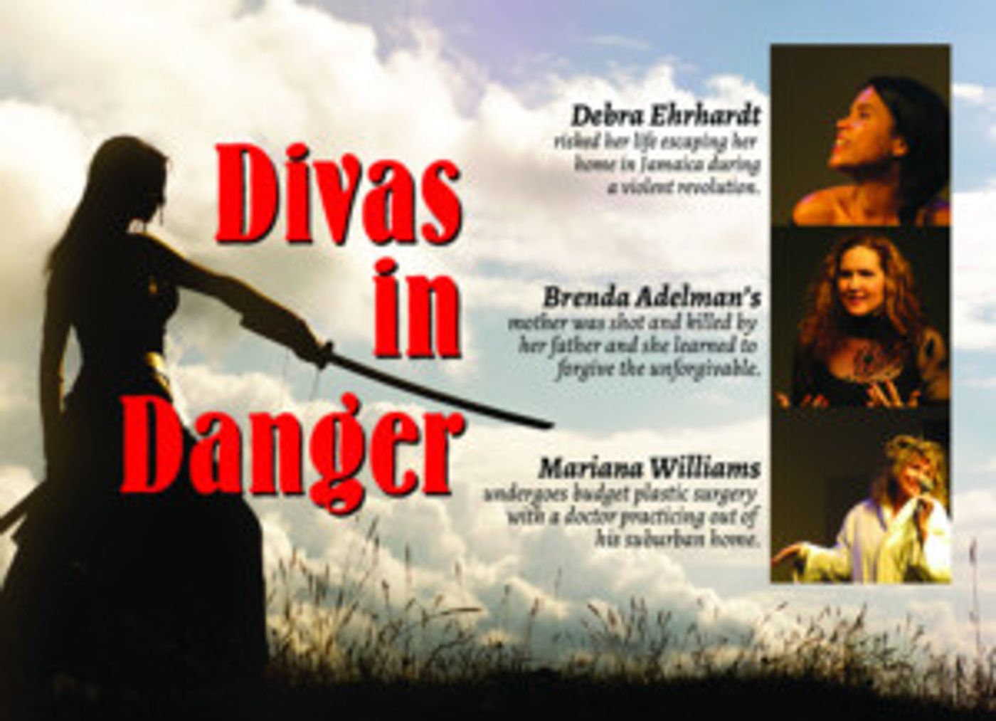 DIVAS IN DANGER Comes to The DownStage Cabaret  Image