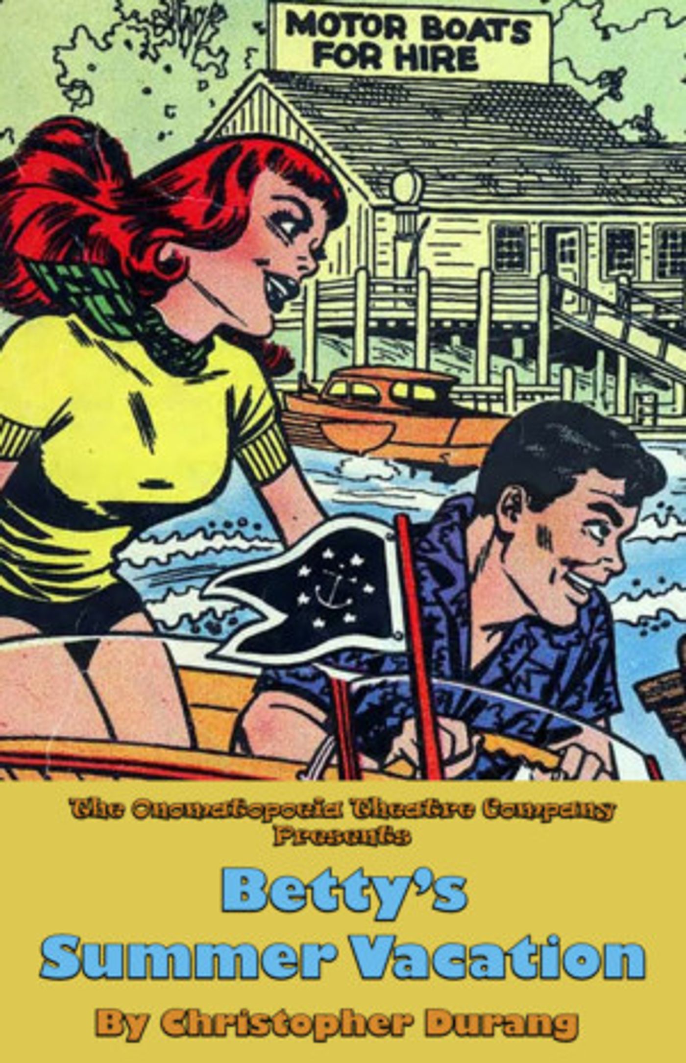 The Onomatopoeia Theatre Company Presents BETTY'S SUMMER VACATION  Image