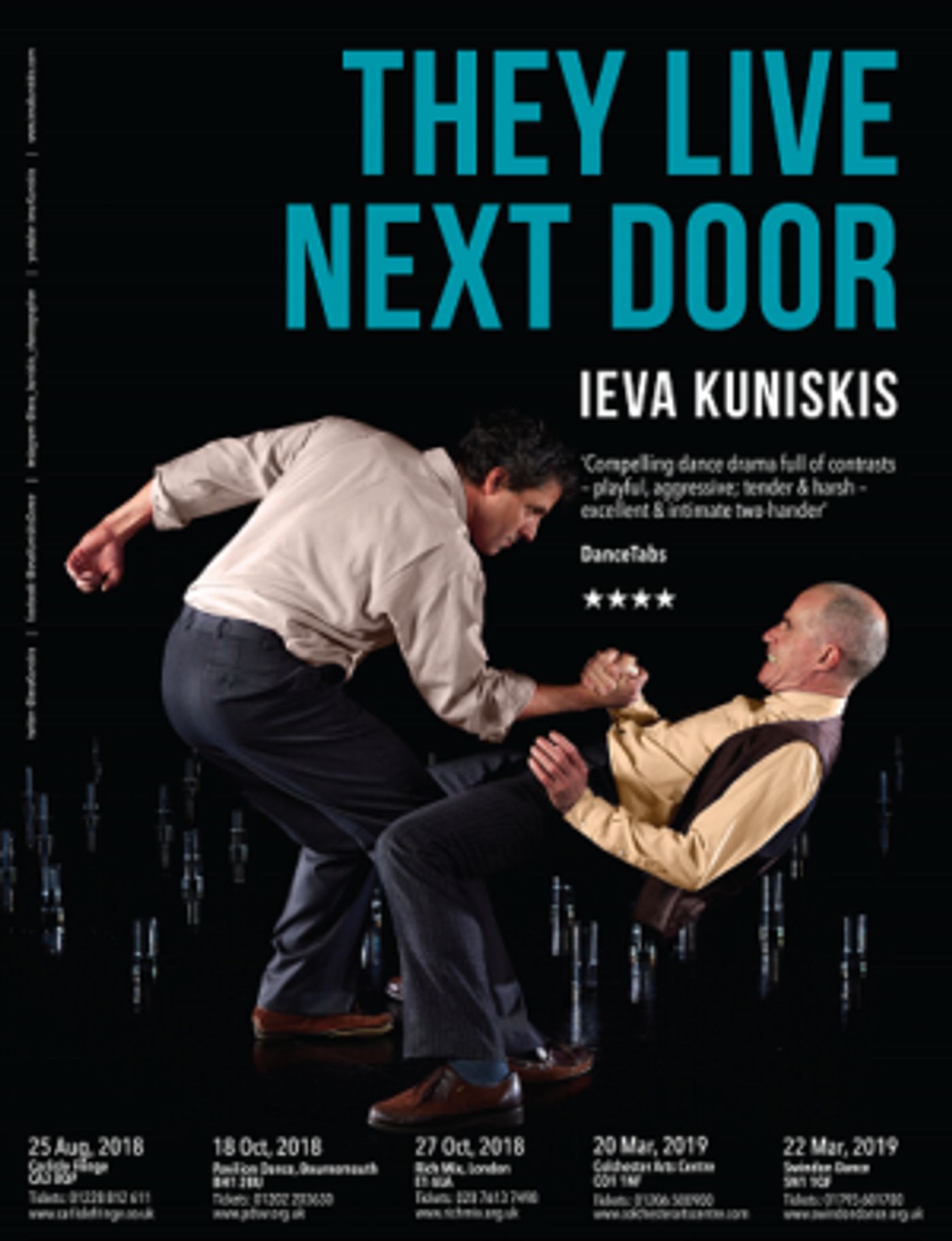 Choreographer Ieva Kuniskis Presents THEY LIVE NEXT DOOR  Image
