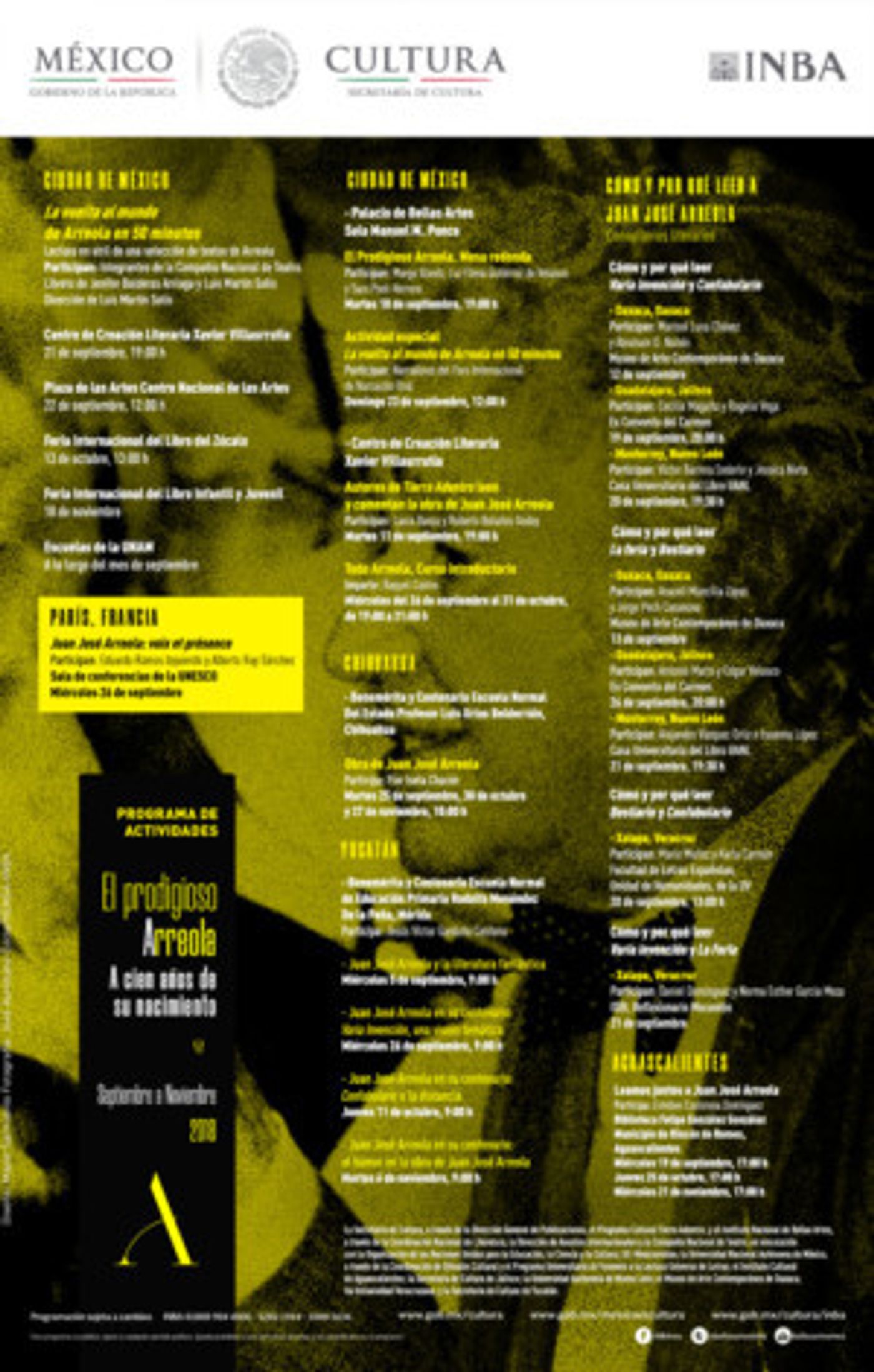 Conmemorarán Al Escritor Juan José Arreola A Cien Años De Su Nacimiento  Image