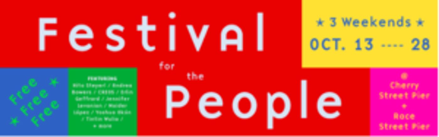 Philadelphia Contemporary Announces FESTIVAL FOR THE PEOPLE This October  Image