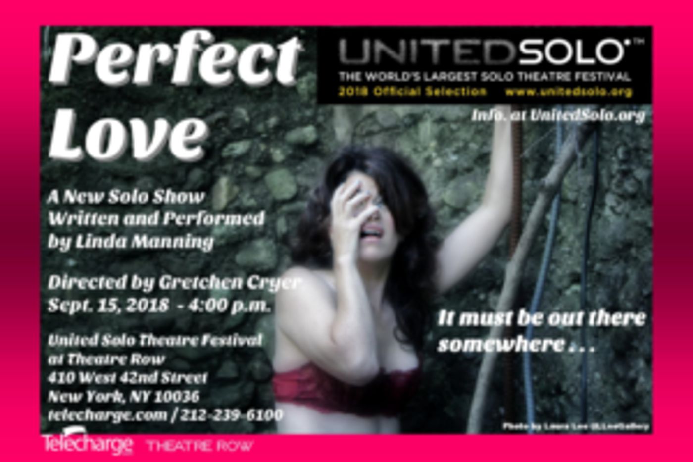 PERFECT LOVE Opens At The United Solo Theatre Festival  Image