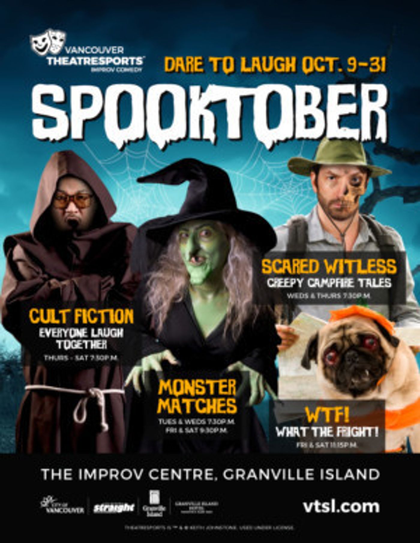 Vancouver TheatreSports Presents SPOOKTOBER  Image