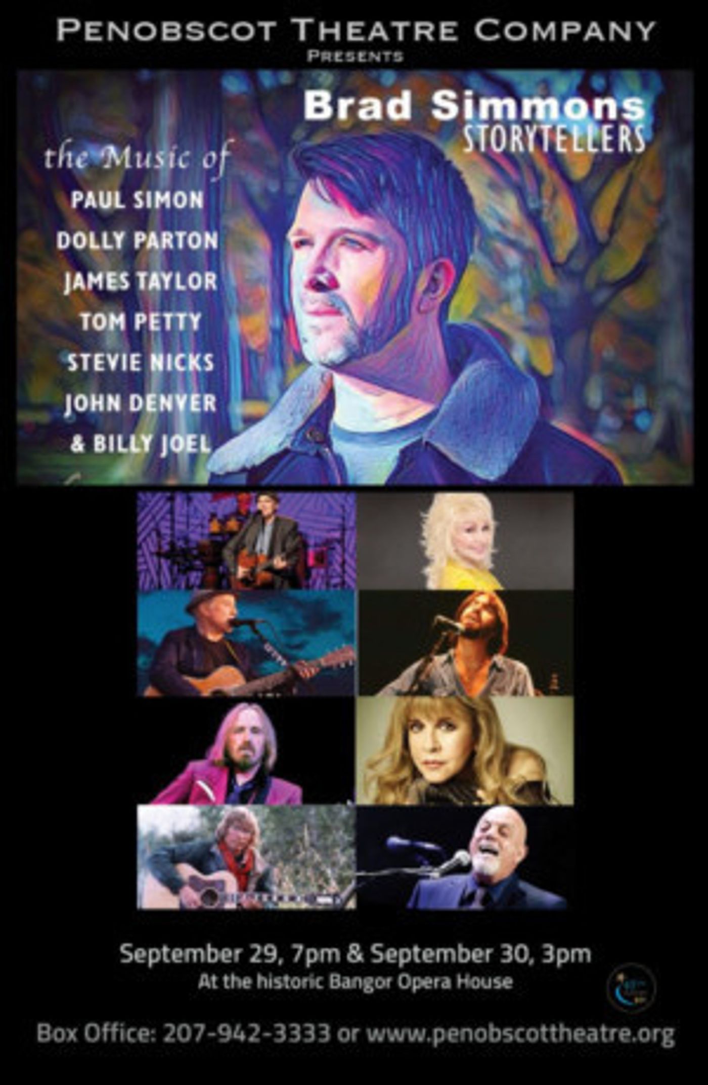 New York City Concert Artist Brad Simmons Brings A Celebration Of Songwriting To Penobscot Theatre Company  Image