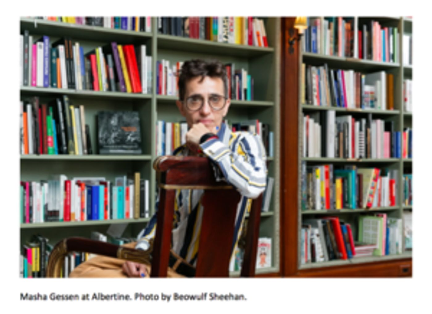 Masha Gessen To Curate Festival Albertine 2018 On Theme 'Reimagining Democracy'  Image