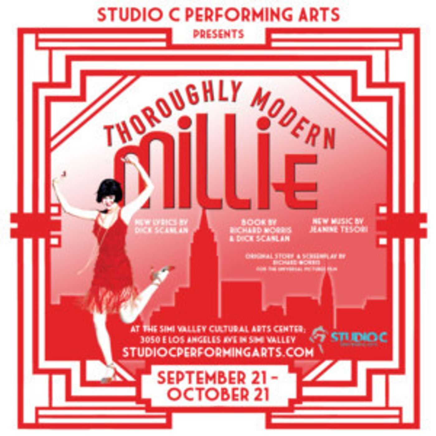 THOROUGHLY MODERN MILLIE Takes The Stage At Simi Valley Cultural Arts Center  Image