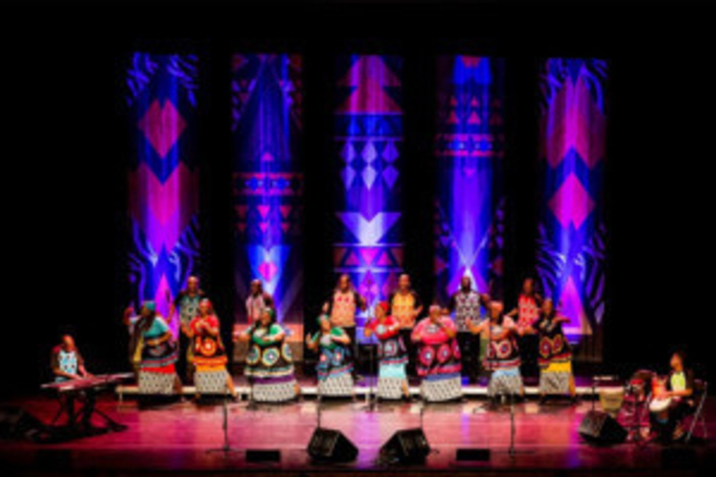 Soweto Gospel Choir Celebrates Nelson Mandela's 100th At The Soraya 10/7  Image