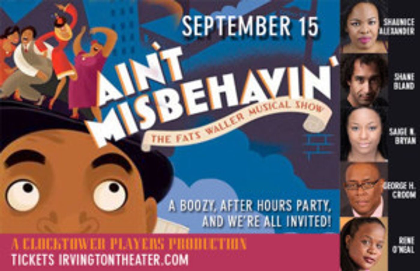 Clocktower Players Presents AIN'T MISBEHAVIN'  Image