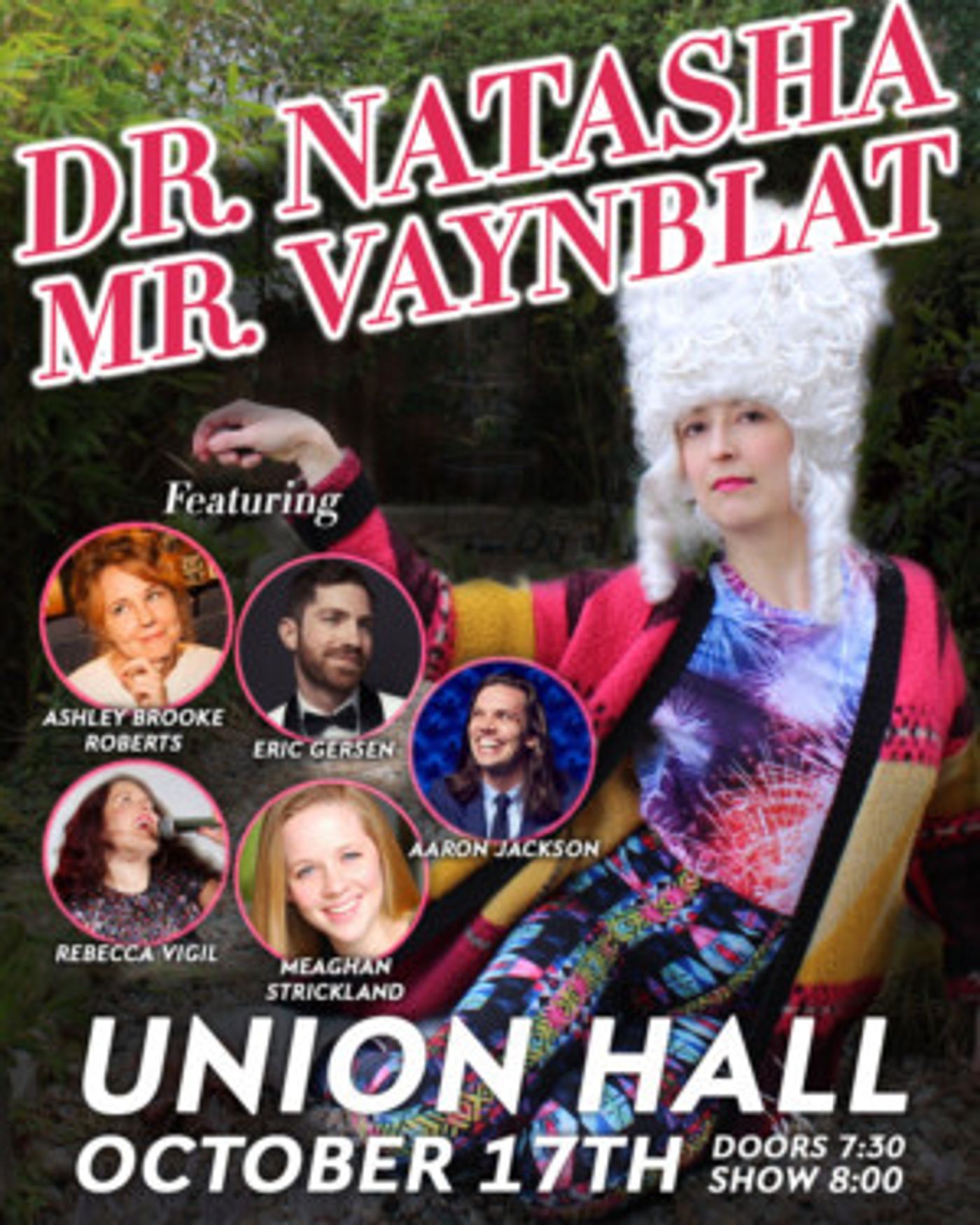 DR. NATASHA/MR. VAYNBLAT Comes to Union Hall  Image