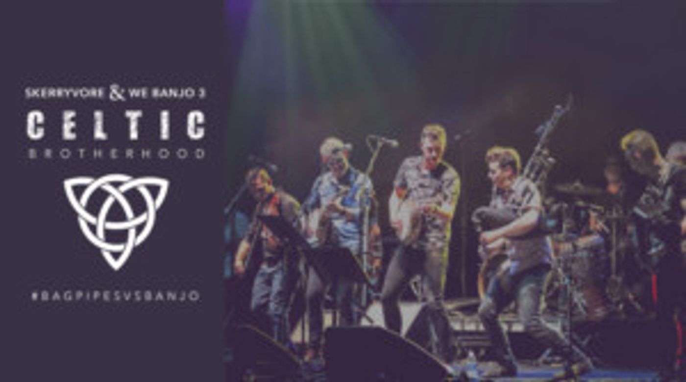 WE BANJO 3 & SKERRYVORE Come to Newmark Theatre On Sunday, 10/14  Image