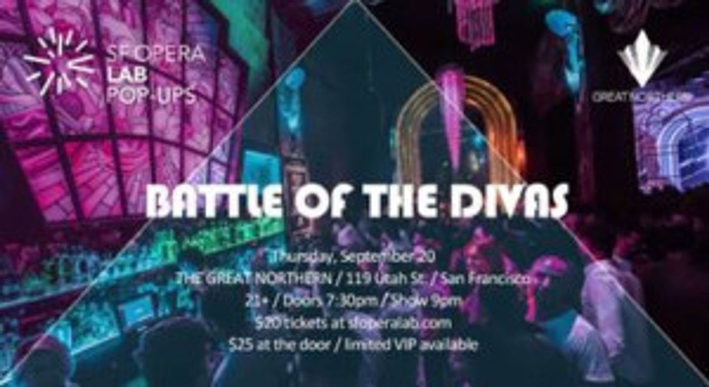 San Francisco Opera Lab Pops-Up At The Great Northern, Today  Image