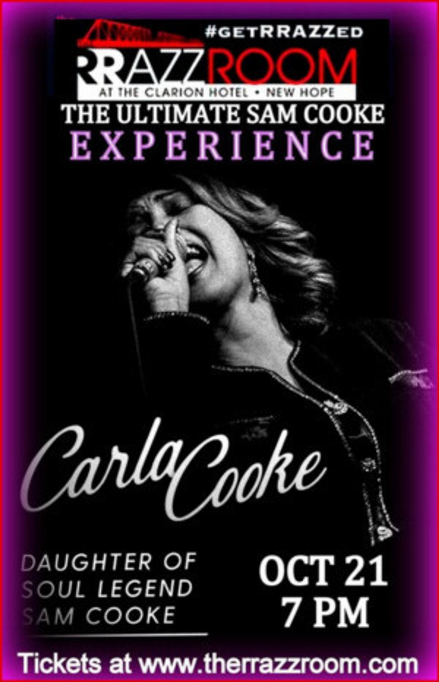 Carla Cooke Will Sing The Ultimate Sam Cooke Experience At The Rrazz Room  Image
