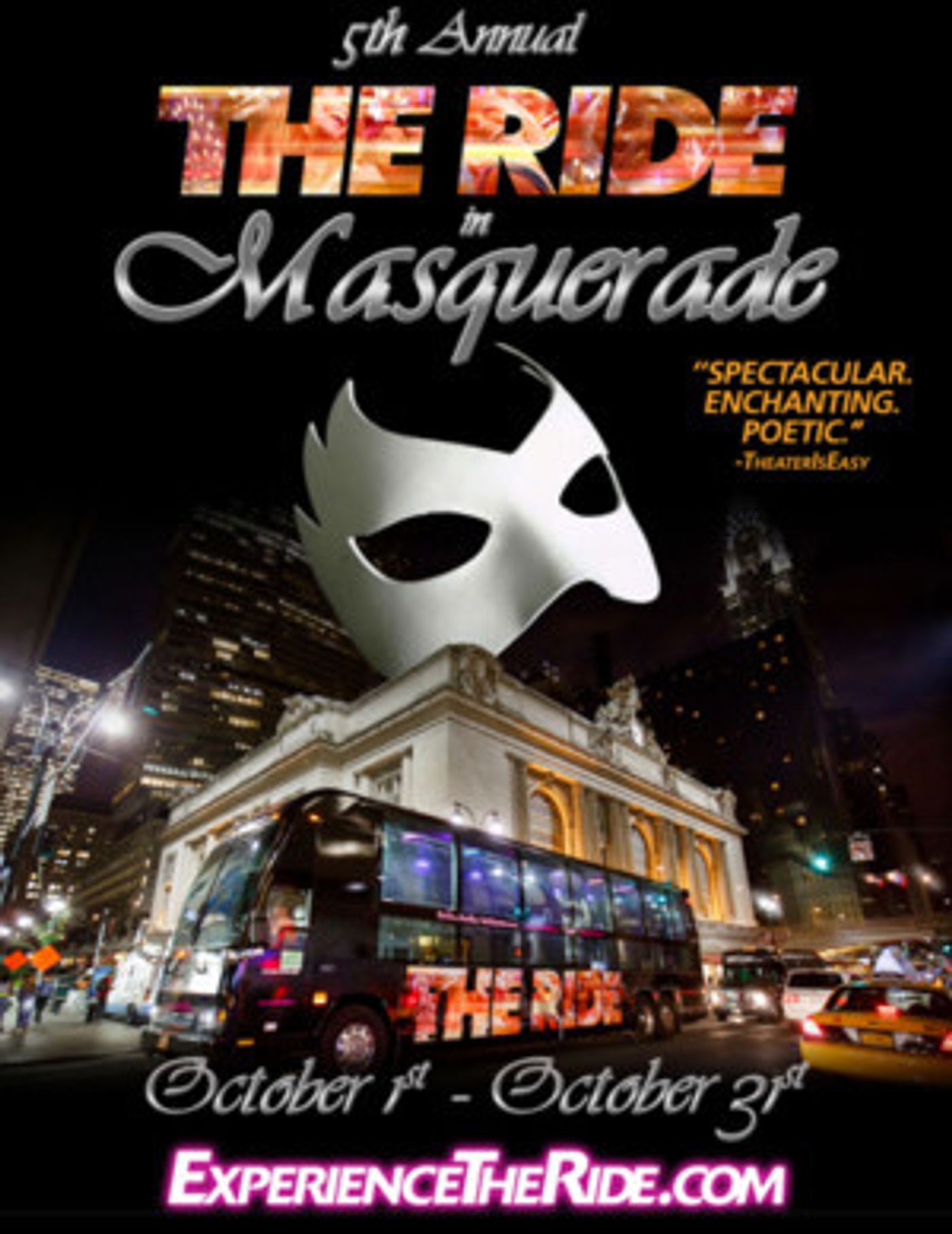 THE RIDE In Masquerade Opens in New York City  Image