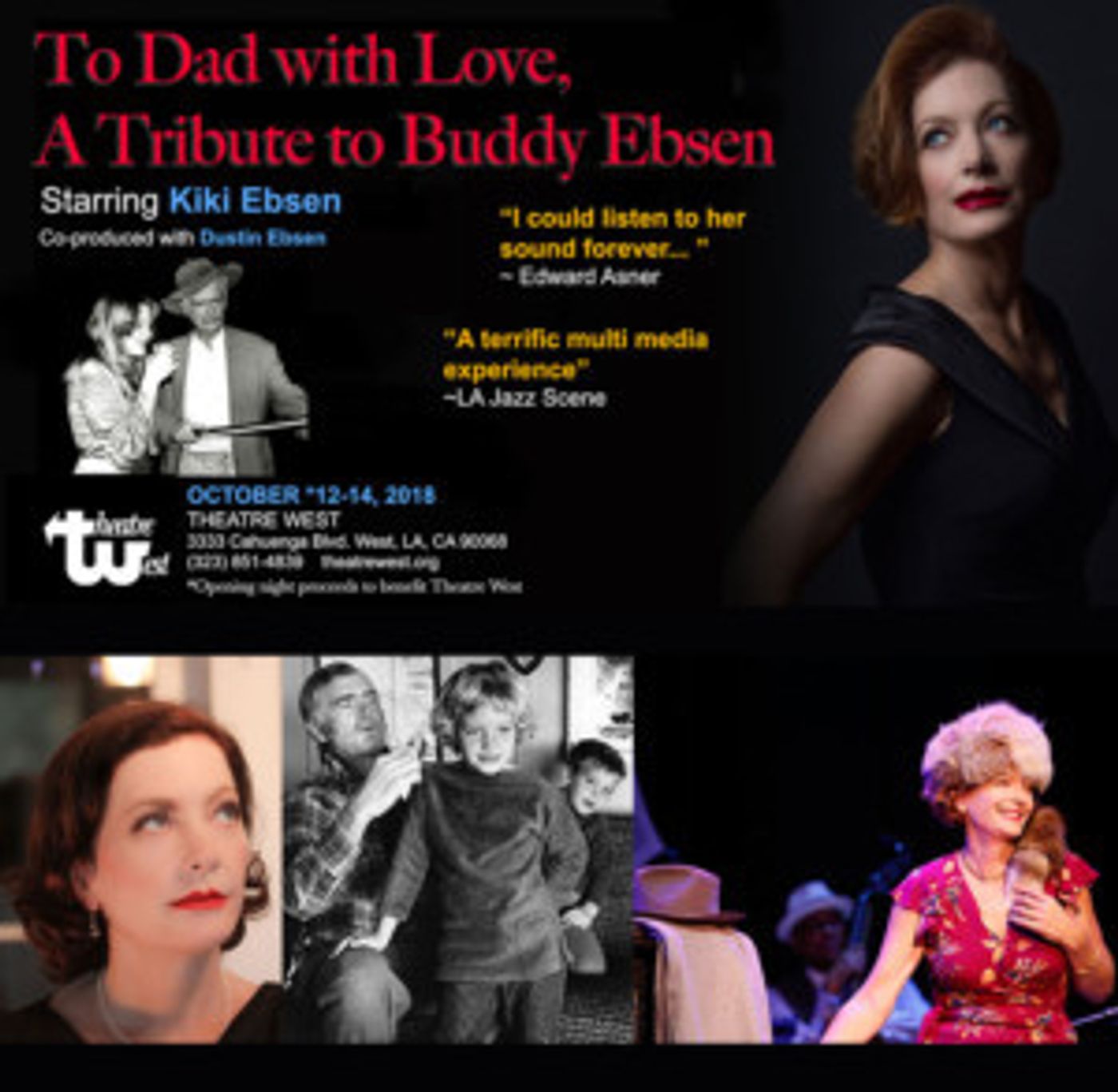 Theatre West Hosts TO DAD WITH LOVE: A TRIBUTE TO BUDDY EBSEN  Image