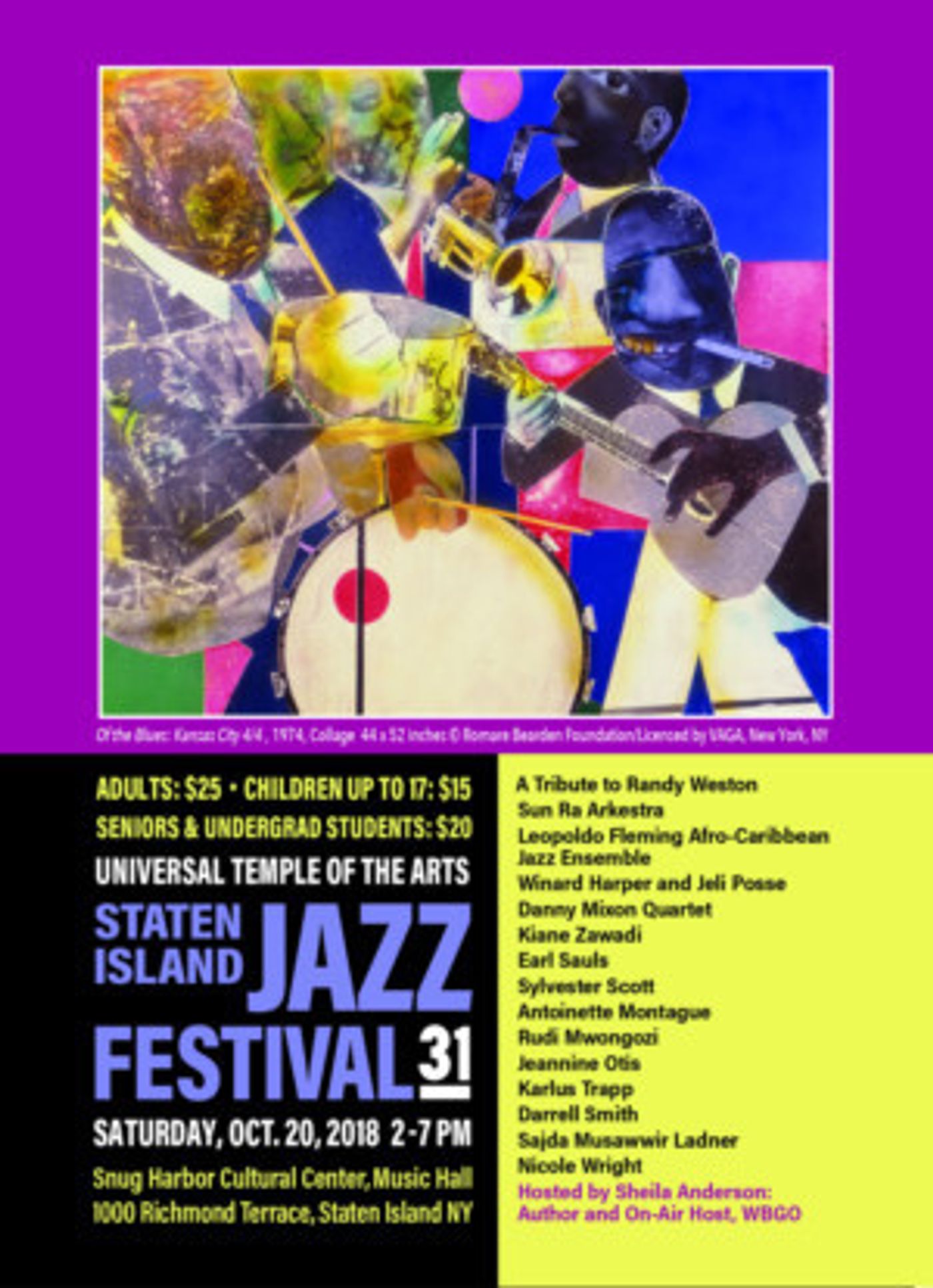Universal Temple Of The Arts Presents Staten Island Jazz Festival 31  Image
