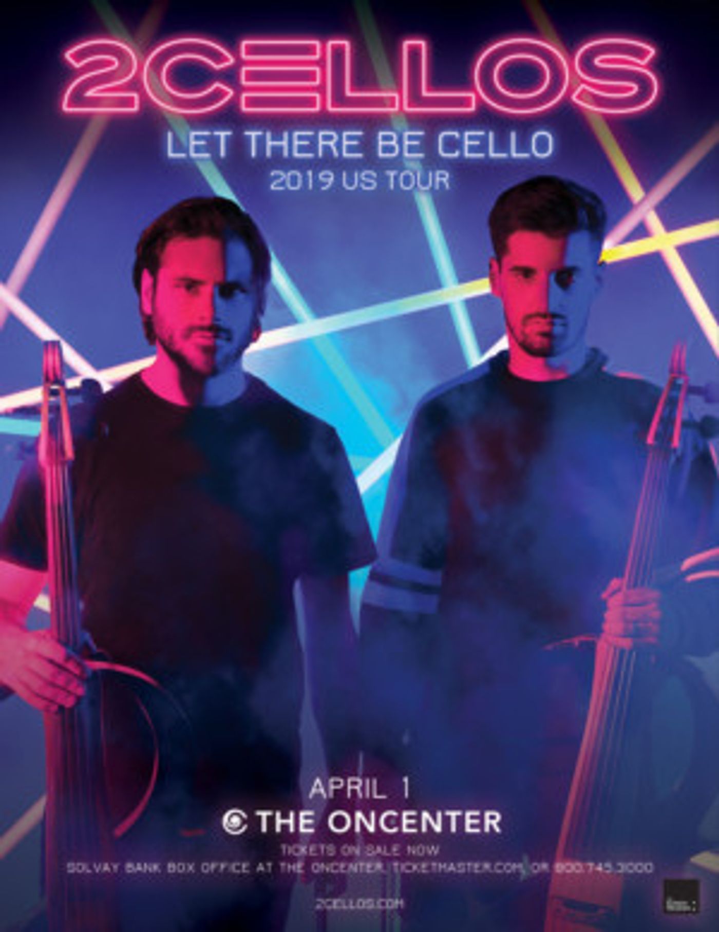 2Cellos to Bring 2019 Tour To Syracuse  Image