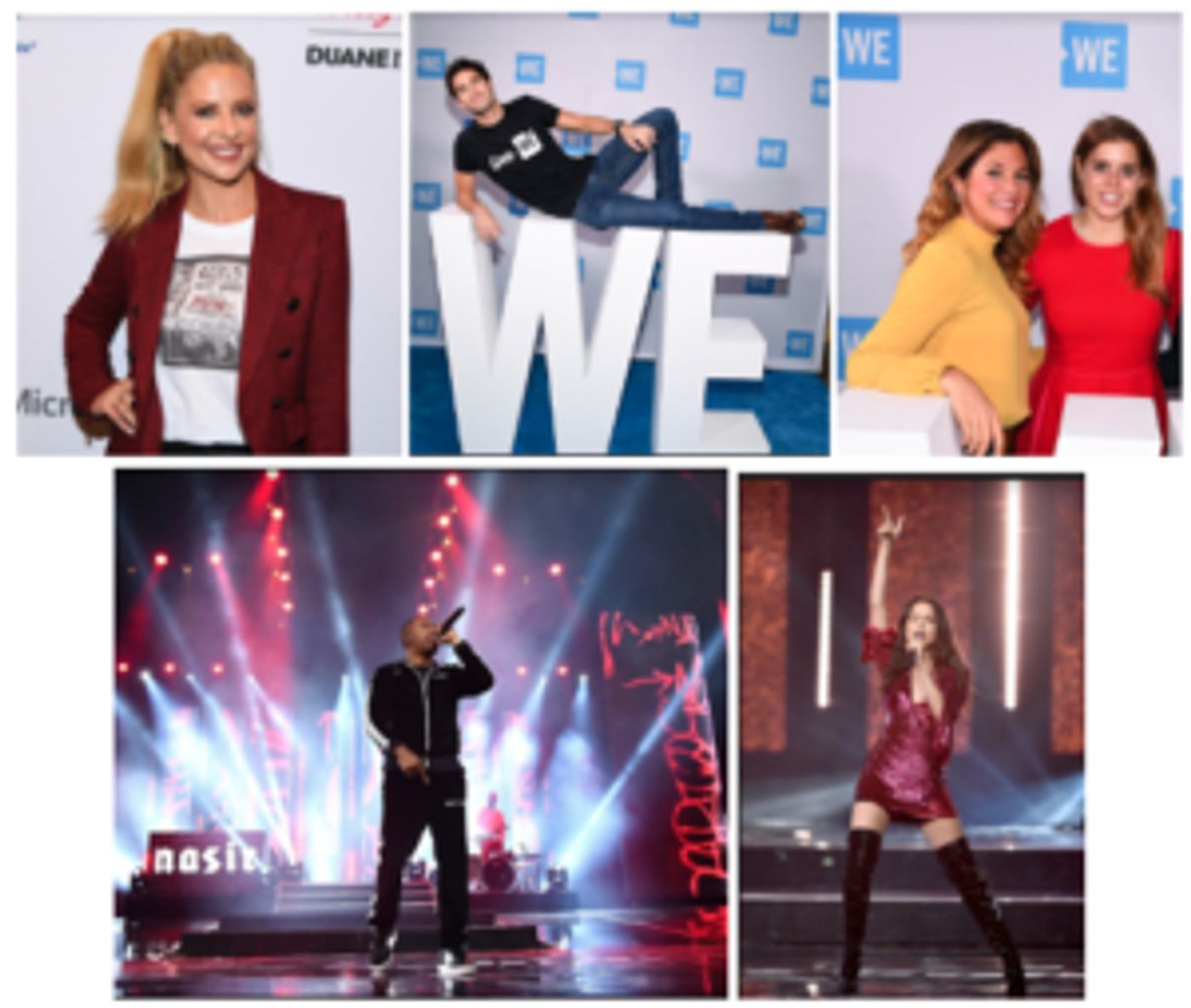 WE Day UN Celebrates With Sarah Michelle Gellar, Darren Criss, Nas, And More!  Image