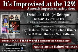Dragonfly Studios to Present A Halloween Improv Show  Image