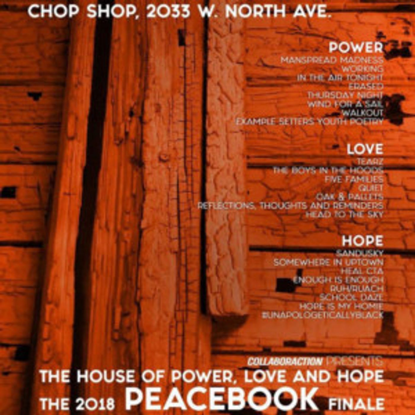 200+ Artists Unite For Collaboraction's PEACEBOOK Finale  Image