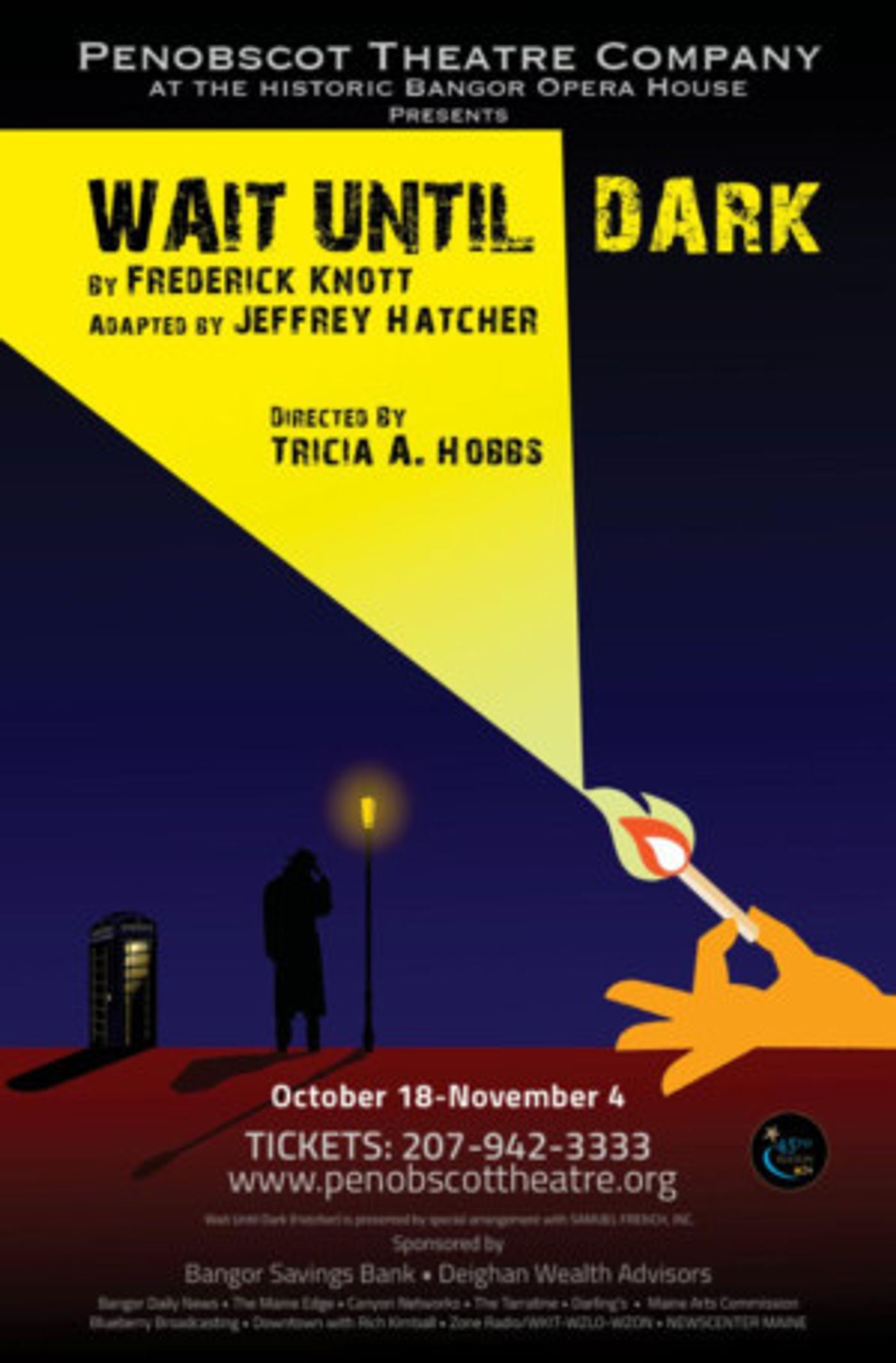 WAIT UNTIL DARK Opens at Penobscot Theatre Company  Image