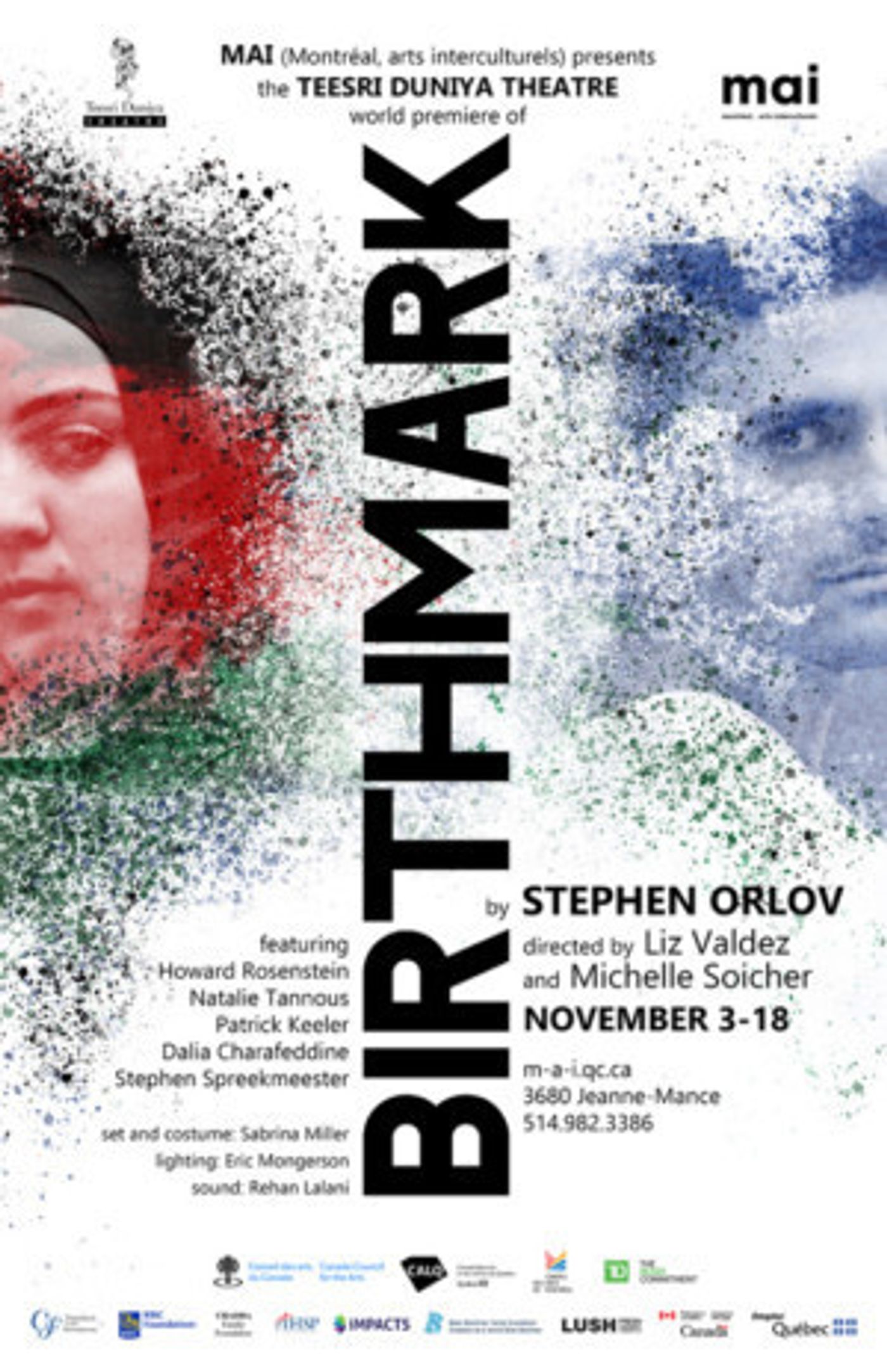 BIRTHMARK Comes to the Teesri Duniya Theatre @ MAI  Image