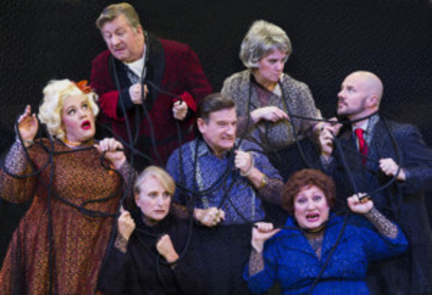 WEB OF MURDER Opens This Week at Derby Dinner Playhouse  Image