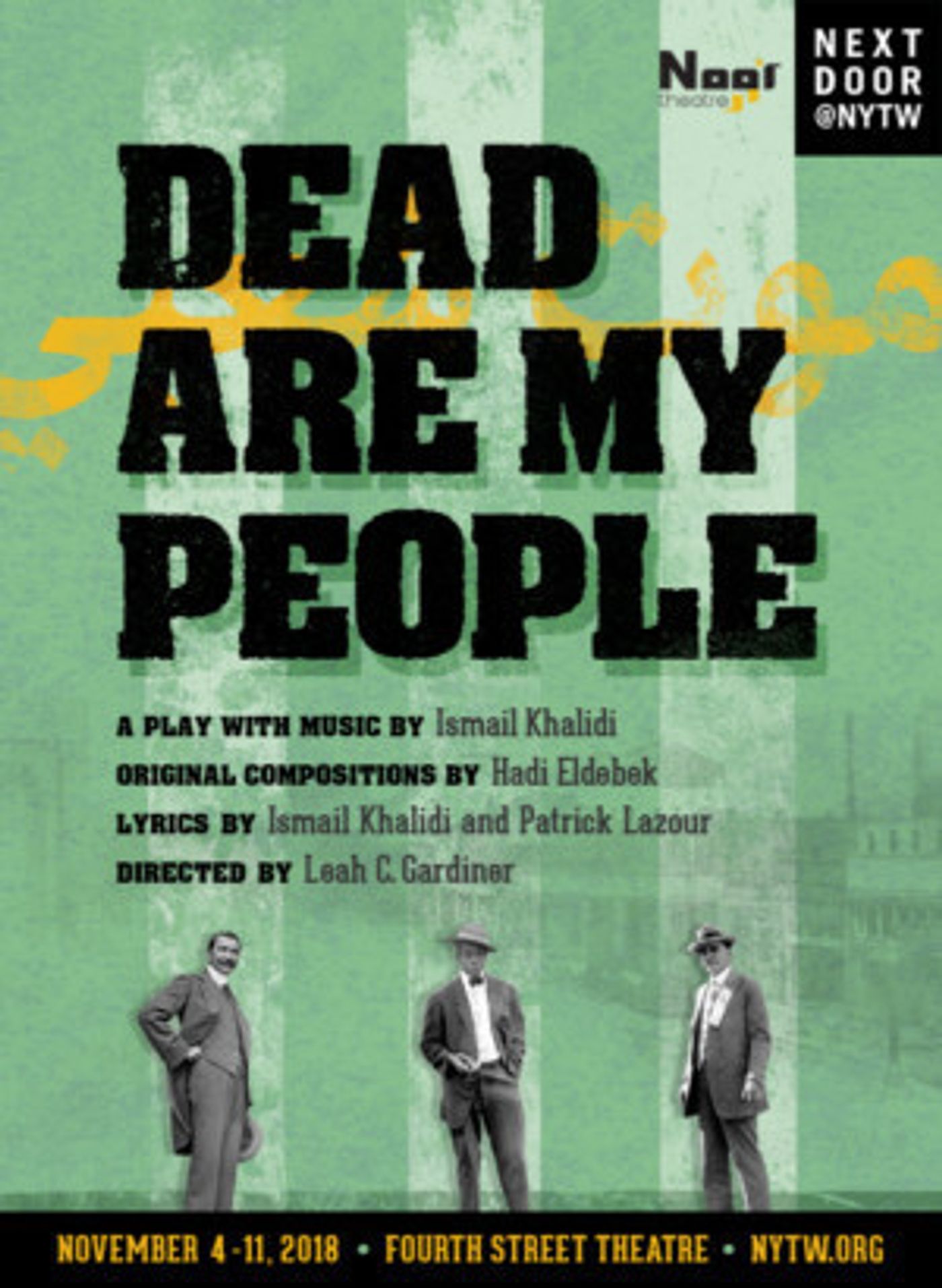 Details Announced For Noor Theatre's DEAD ARE MY PEOPLE  Image