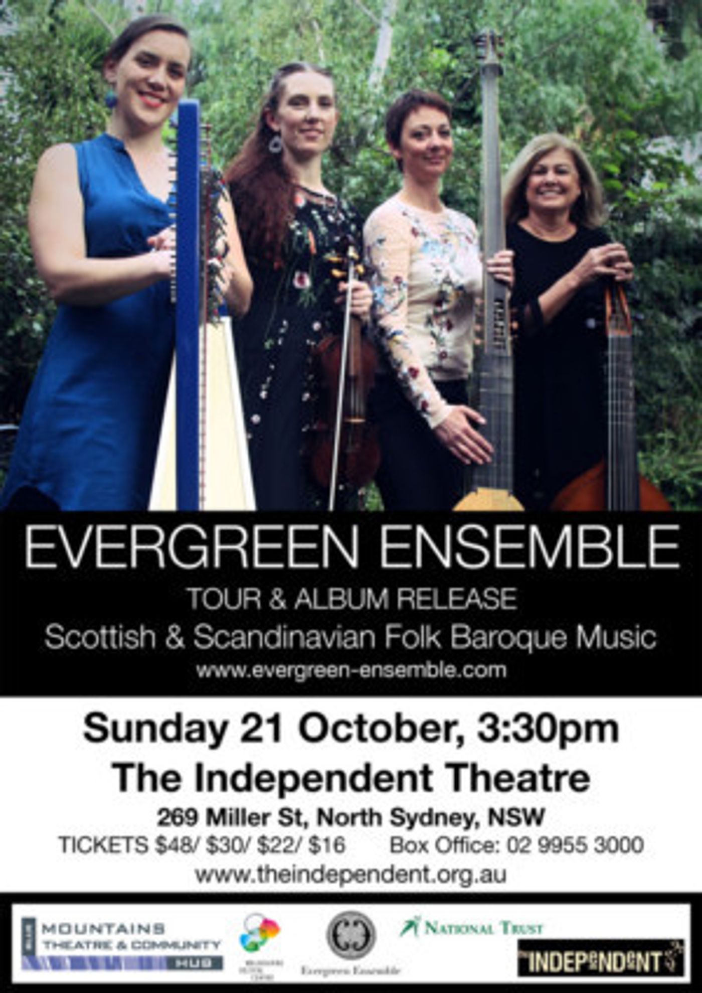 Evergreen Ensemble Presents Snow In Summer  Image