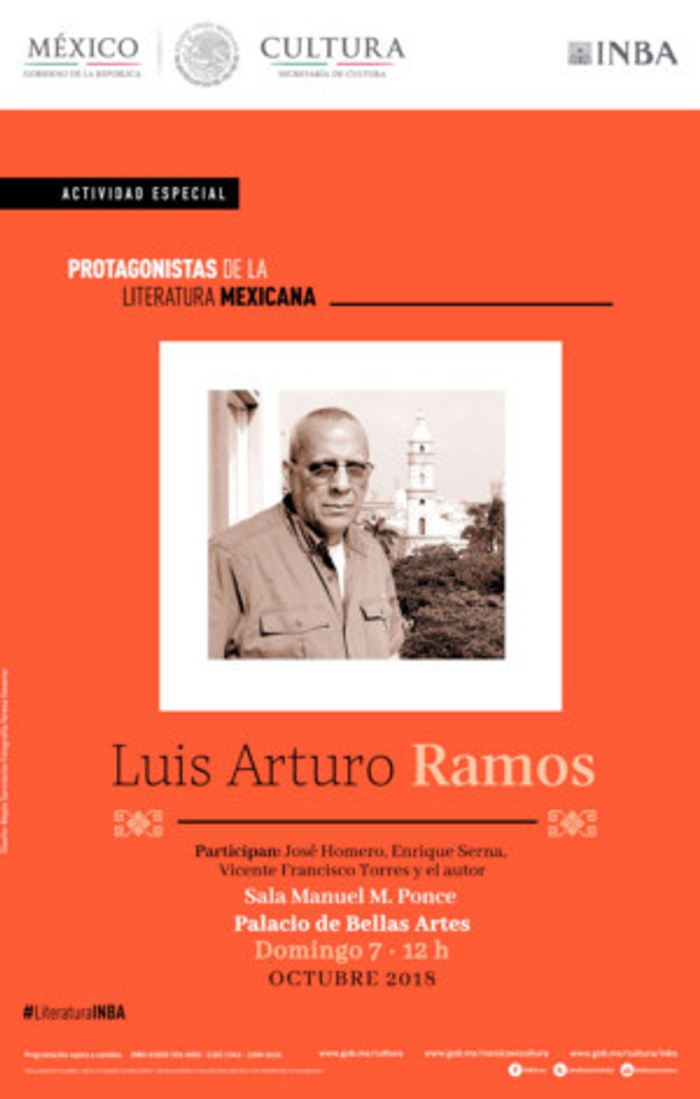 Nuestra Literatura Fue Producto De Una Necesidad Personal: Luis Arturo Ramos  Image
