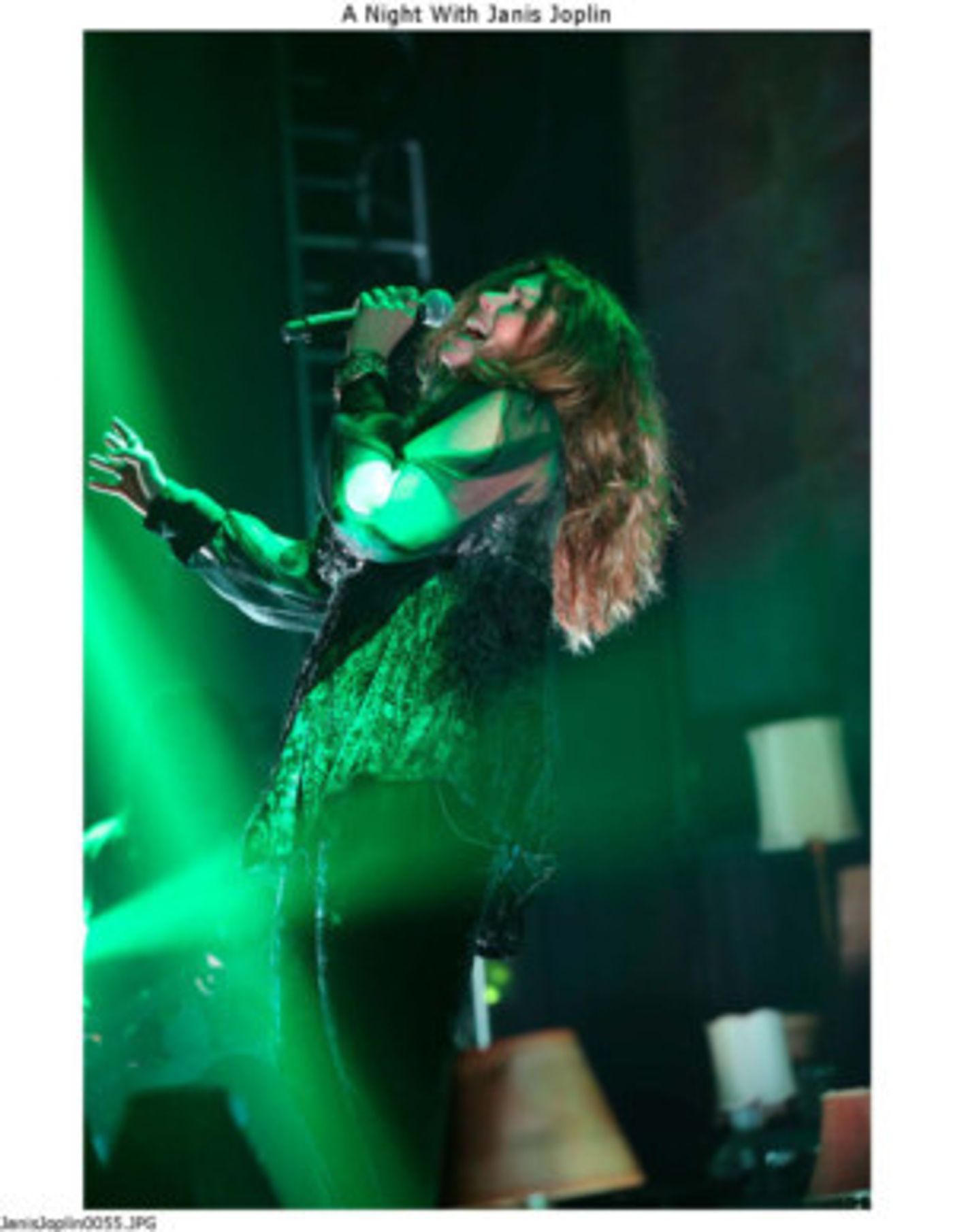 BroadwayHD Wins Streaming Rights To A NIGHT WITH JANIS JOPLIN  Image
