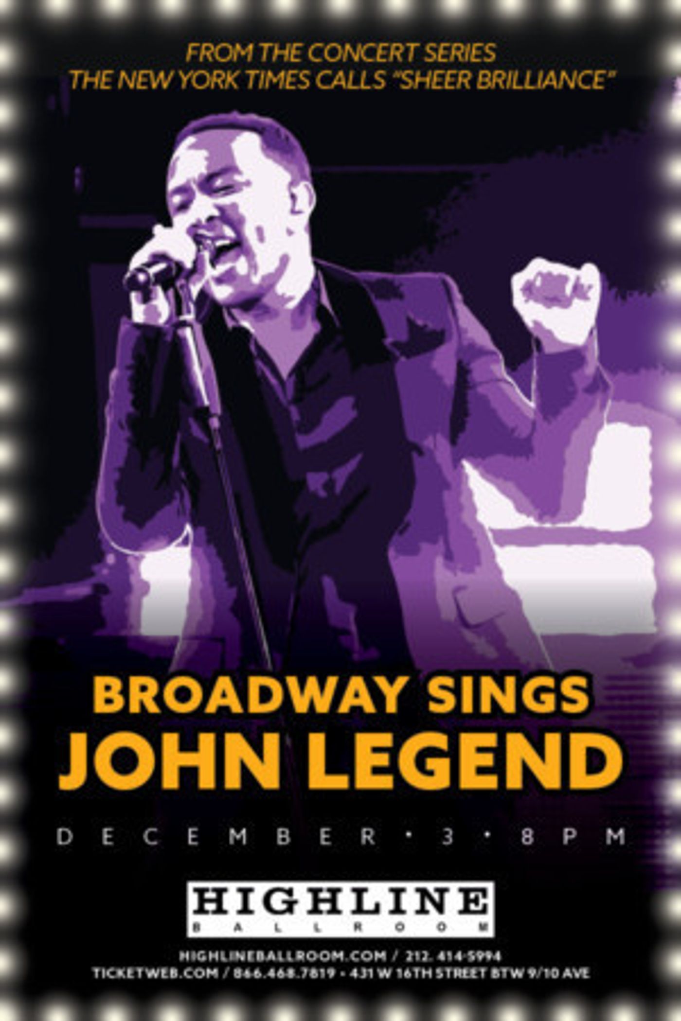 Eden Espinosa, J. Harrison Ghee & More Stars Set For BROADWAY SINGS JOHN LEGEND  Image