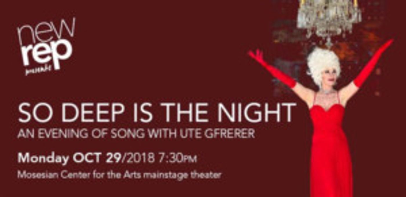 New Repertory Theatre Presents SO DEEP IS THE NIGHT  Image