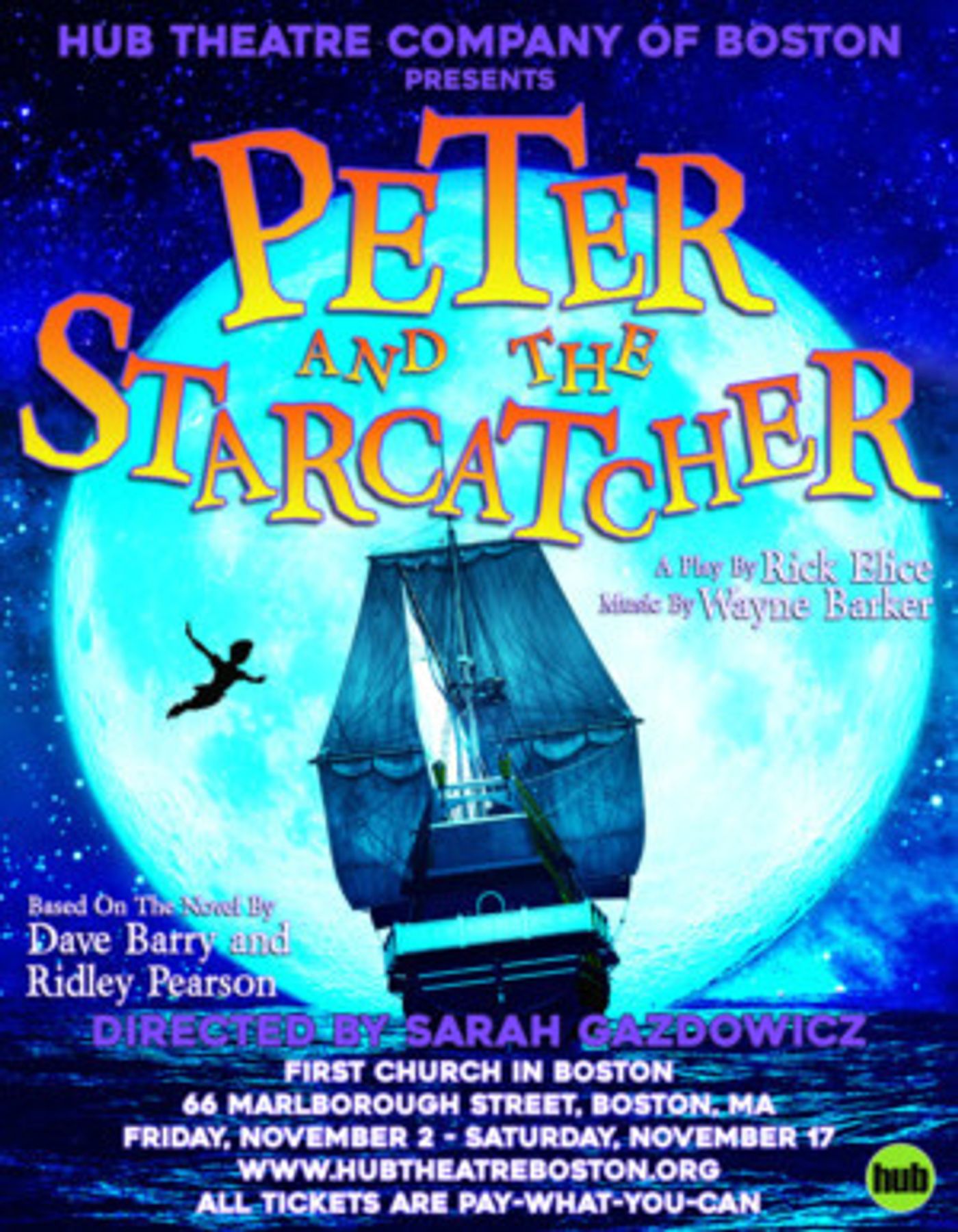 Hub Theatre Company Of Boston To Present PETER AND THE STARCATCHER  Image